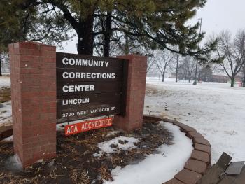 CCC-L sign in snow